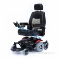 Black multi-wheel safe stair climbing electric wheelchair